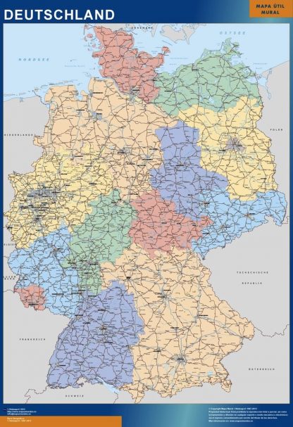 Carte plastifiée Allemagne